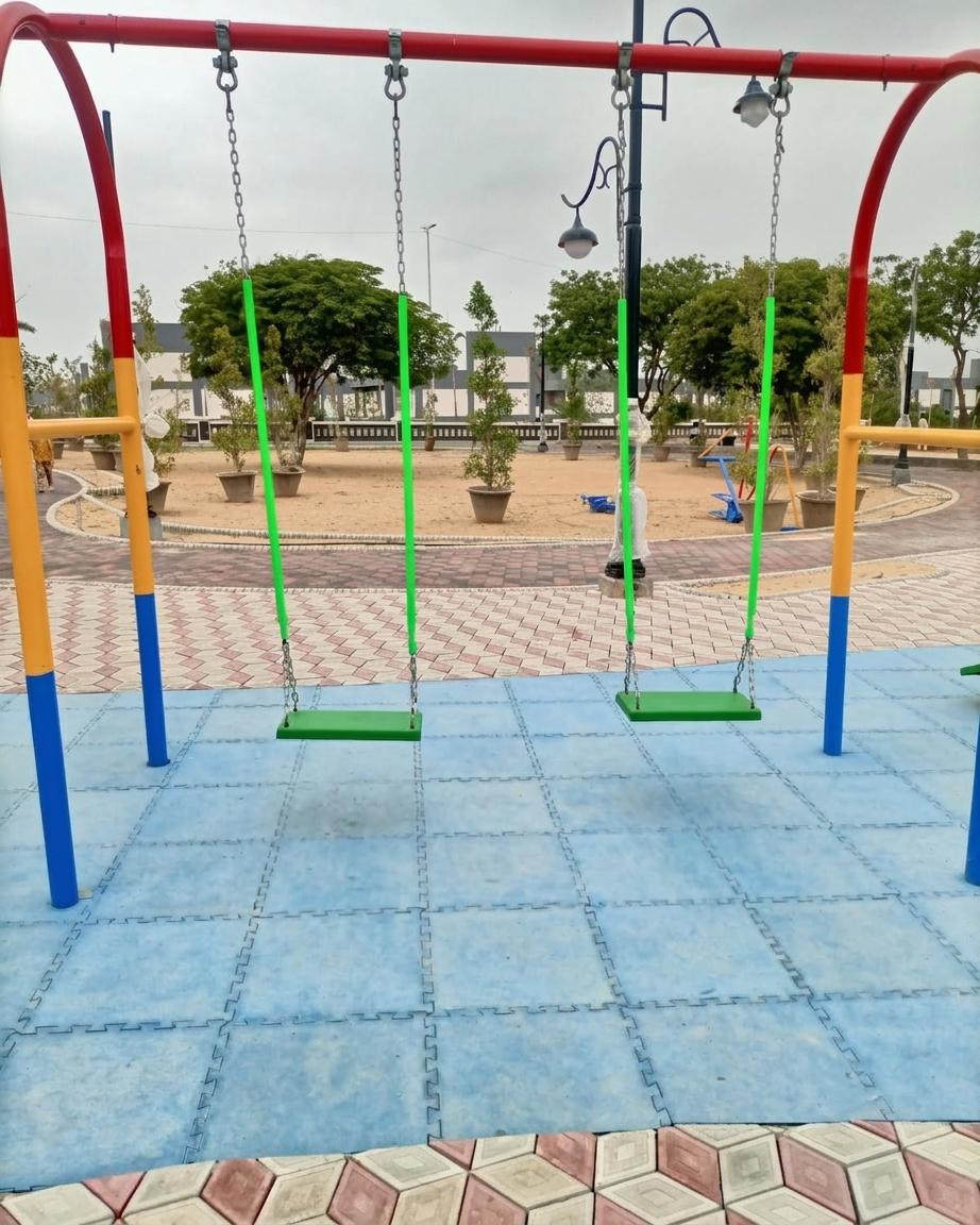 Rubber Interlocking Tiles at Askari 4 Army Society