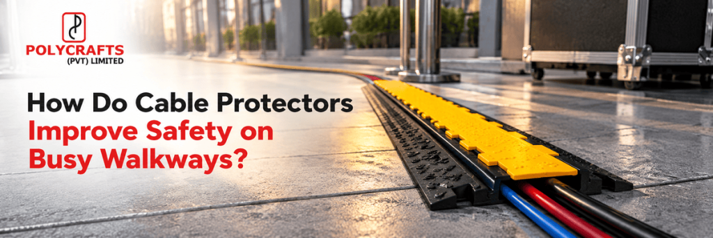 How Do Cable Protectors Improve Safety on Busy Walkways